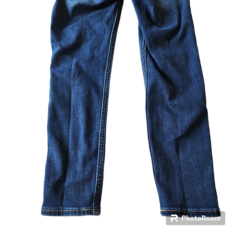 Abercrombie kids mid rise pull on jean legging 5/6 - Picture 6 of 7